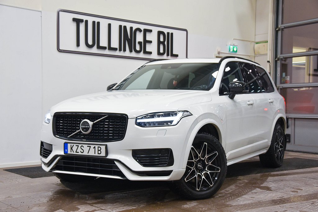 Volvo XC90 Recharge T8 AWD R-Design B&W Pano Luft Drag MOMS