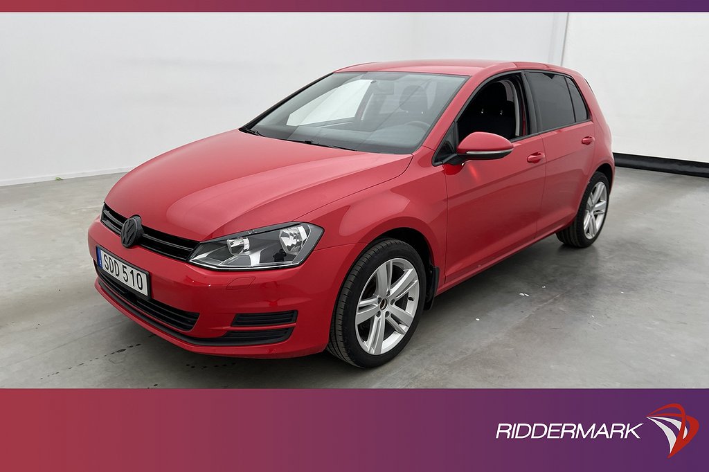 Volkswagen Golf 1.2 TSI 110hk Motorvärmare Adaptiv-fart