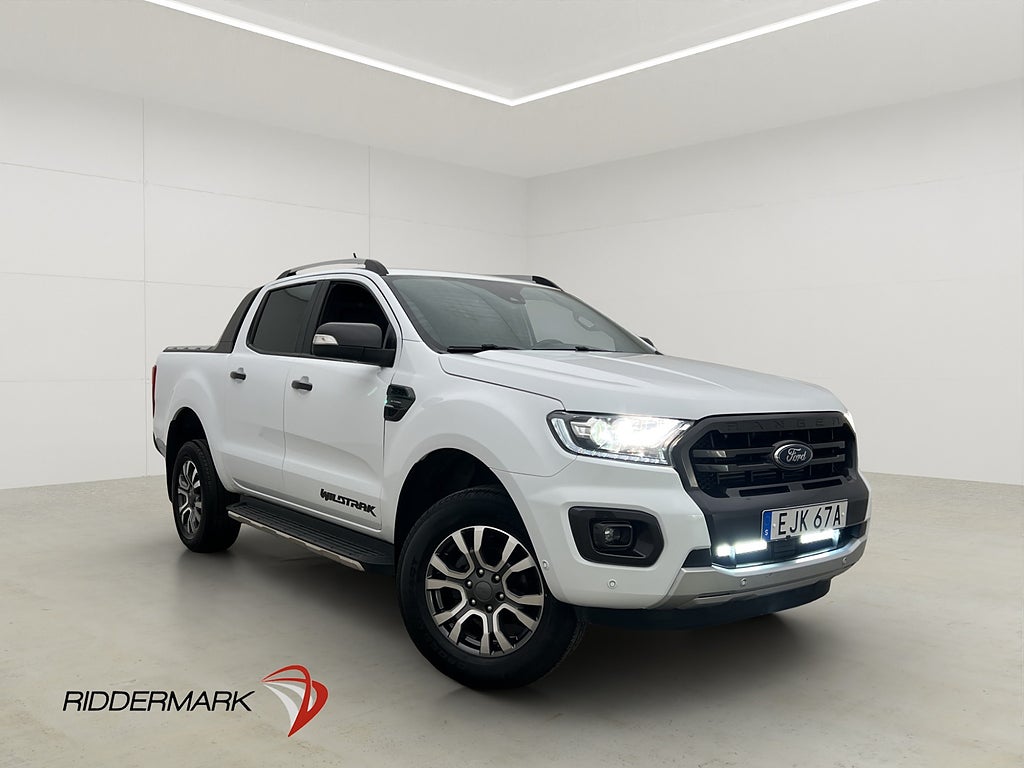 Ford ranger Wildtrak 213hk 4x4 Värmare Dragkrok Diff CARPLAY