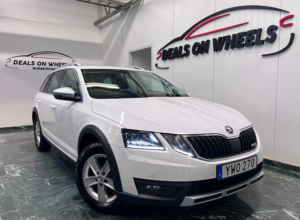 Skoda Octavia Scout 1.8 TSI 4x4 Premium Värmare/Drag 180hk