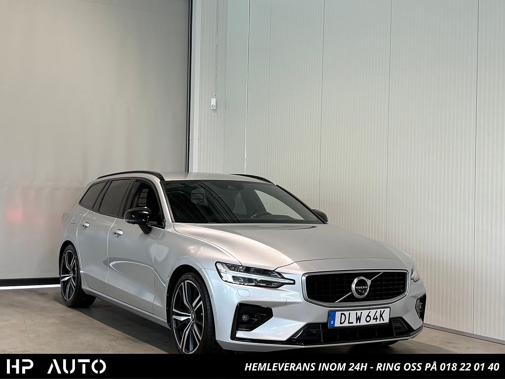 Volvo V60 T6 AWD 310hk R-Design B&W Dragkrok HUD Värmare Voc