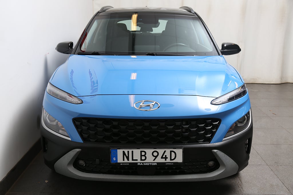Hyundai Kona Hybrid 1,6 GDi 141hk HEV 6DCT Essential Tvåtons-Lack 2021