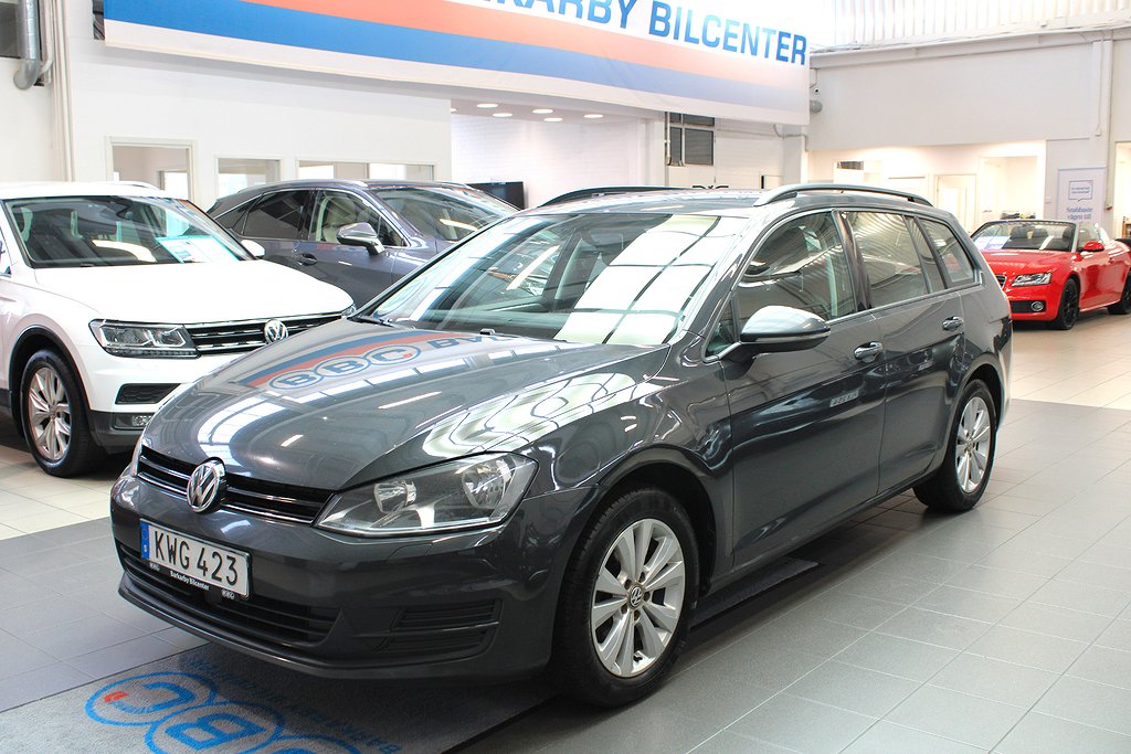 Volkswagen Golf Sportscombi 1.6 TDI DSG Kamera Kamremsbytt 