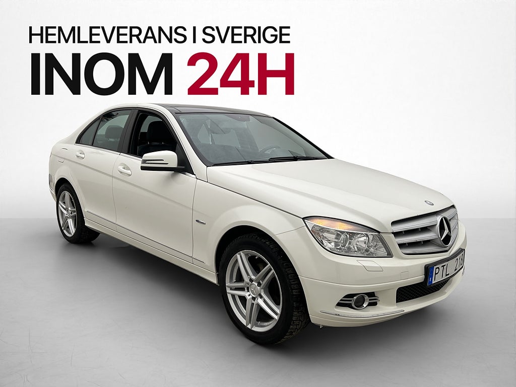 Mercedes-Benz C 180 CGI Avantgarde Pano Halvskinn 2-Zons