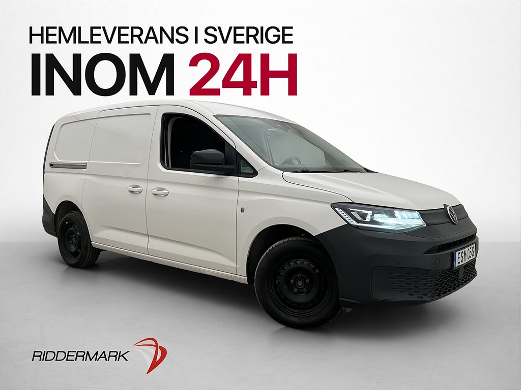 Volkswagen Caddy Maxi Cargo Värm PDC V-Inredd CARPLAY Moms