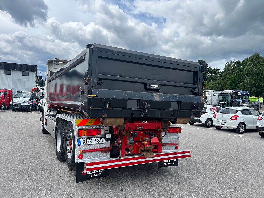 Scania R500 V8 6x2*4 Manuell Växellåda, Lastväxlare inkl flak