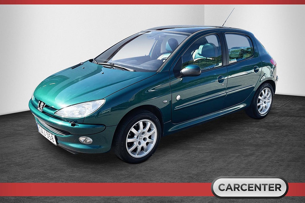 Peugeot 206 5-dörrar 1.6 Roland Garros/Panorama