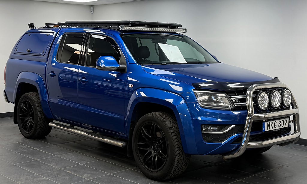 Volkswagen Amarok 3.0 V6 TDI 4Motion*Aventura*Kittad*Kåpa*1-ägare*Se Spec