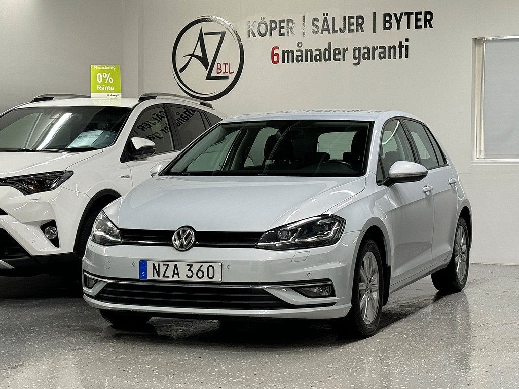 Volkswagen Golf ( SÅLD )5-dörr 1.0 TSI Euro 6 GPS  P-sensor F&B  S&V