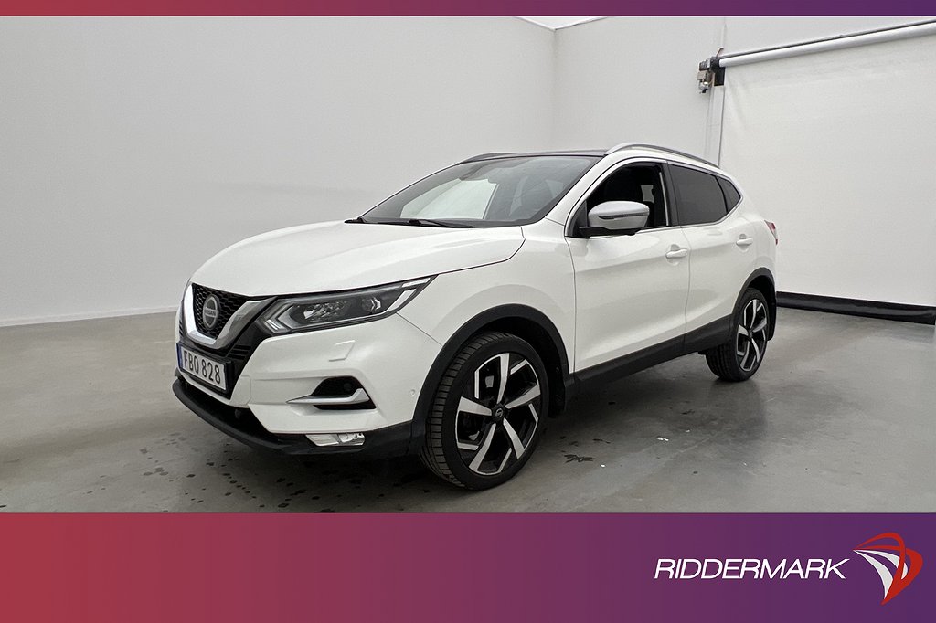 Nissan Qashqai 1.2 DIG-T 115hk Tekna + Pano 360° Navi Skinn