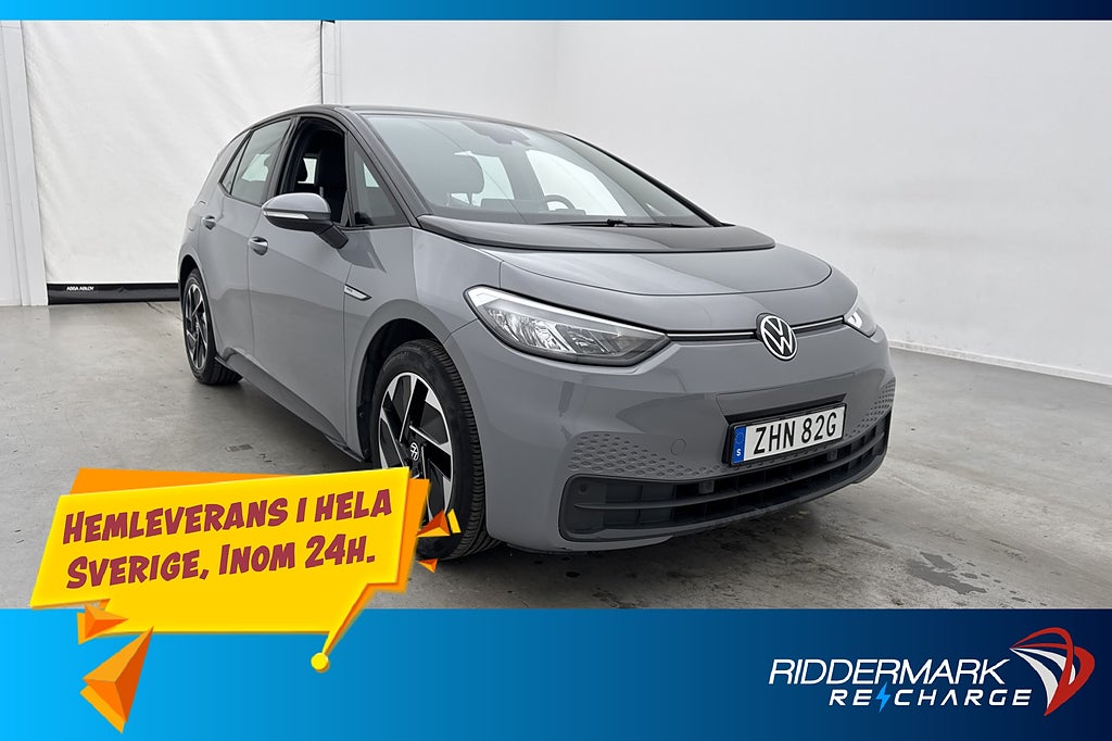 Volkswagen ID.3 Pro Performance Värmare CarPlay Rattvärme
