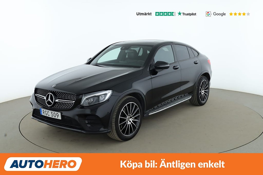 Mercedes-Benz GLC 220 d Coupé 4MATIC AMG Line / Värmare, Burmester, 360