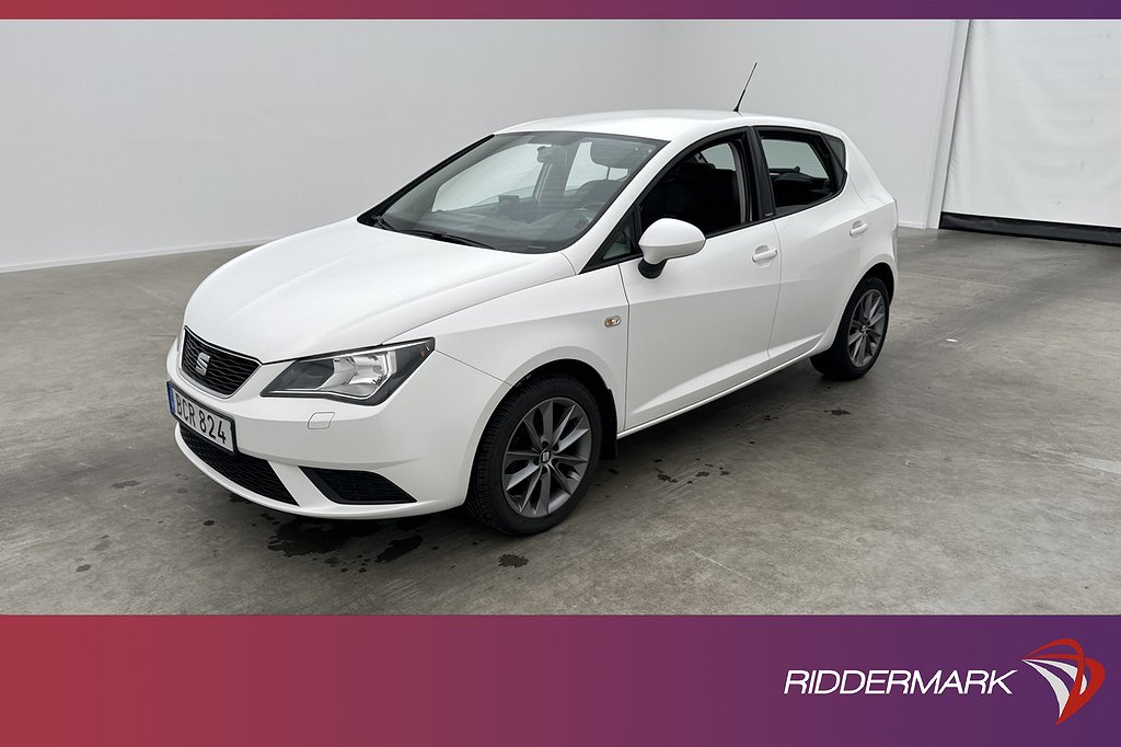 Seat Ibiza 1.2 TSI 105hk ITECH En-brukare Halvskinn