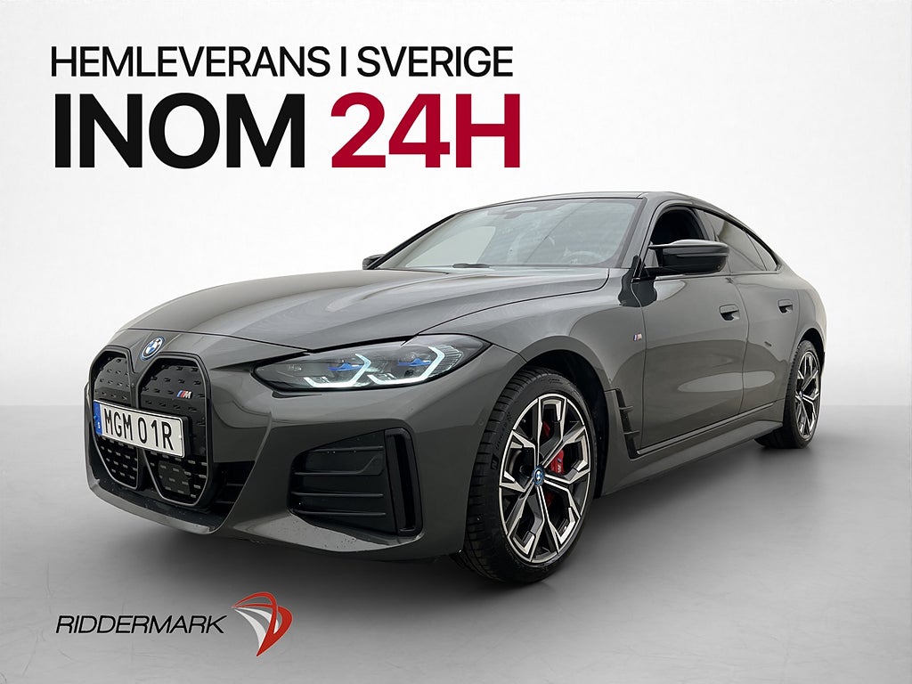 BMW i4 M50 xDrive Coupé H/K Laser Head-Up Drag 544hk