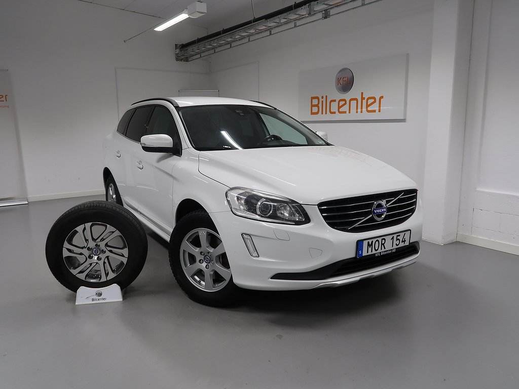 Volvo XC60 D4 AWD V-Däck ingår Drag-Värmare-VoC-Bluetooth-Farthållare-Parks