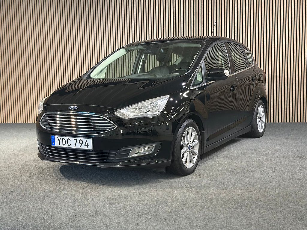 Ford C-Max 1.0 EcoBoost Titanium I Drag I GPS I Backkamera I Läder I Nybes 