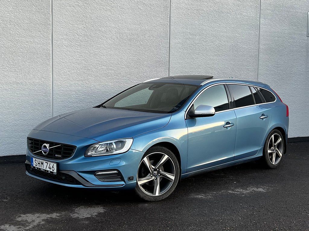 Volvo V60 T4 R-Design Navi//Taklucka Drag Helskinn 