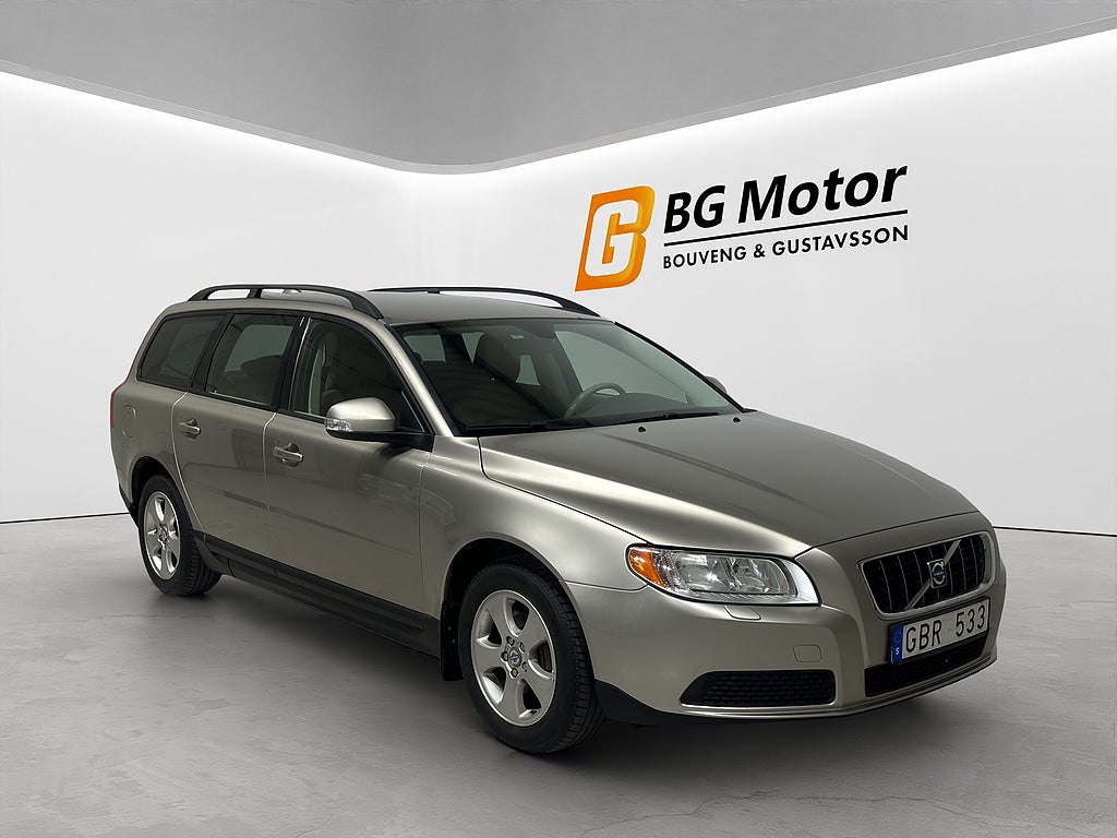 Volvo V70 2.4D 163hk Kinetic Drag/Värmare/Kamrem Bytt/Få Ägare