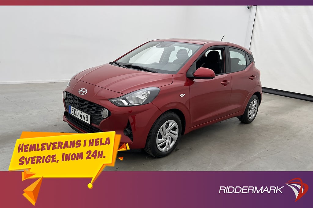 Hyundai i10 67hk Essential CarPlay Farthållare Lane-Assist