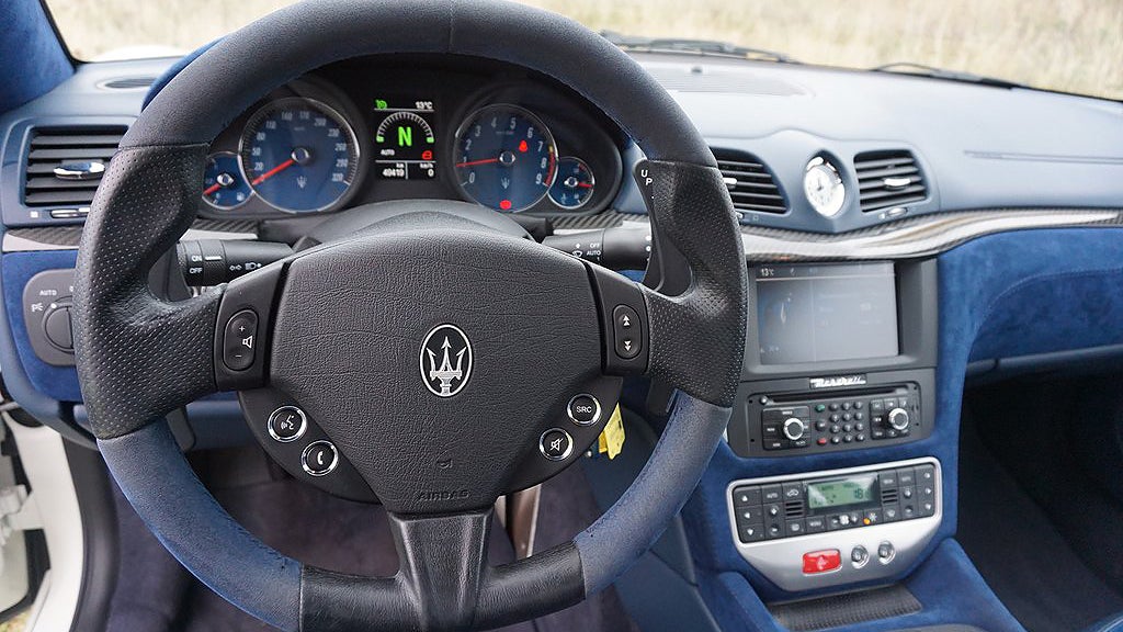 Maserati GranTurismo Sport har en V8-motor på 460 hästkrafter och 520 Nm. 