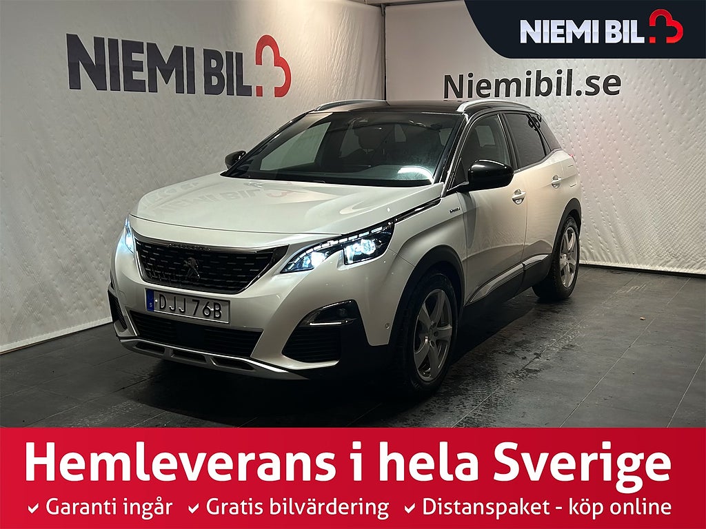 Peugeot 3008 GT HYBRID4 EAT MOMS/360/Drag/SoV/Ad.Fhåll/HuD