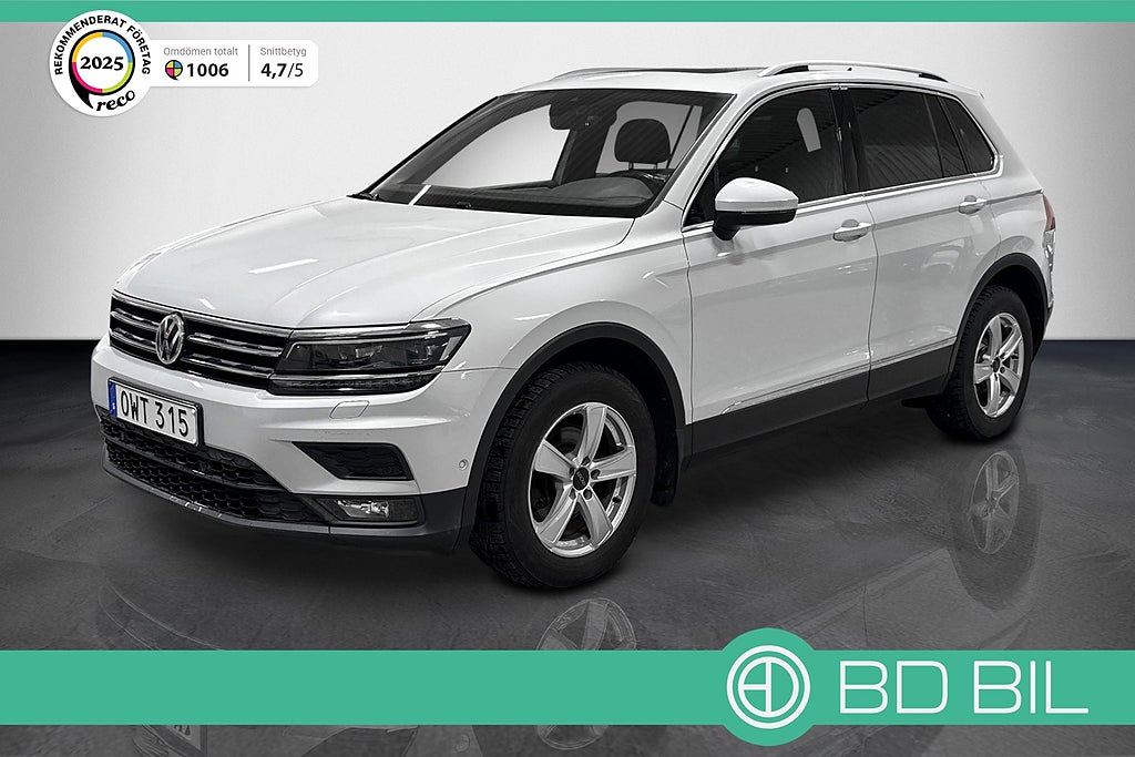 Volkswagen Tiguan 1.4 TSI 4M AWD DRAG PANO SKINN VÄRMARE 