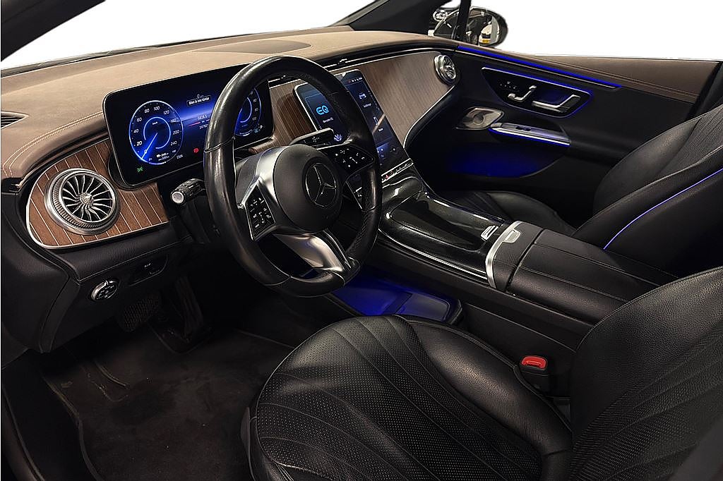 Mercedes-Benz EQE 350+ 90.6 kWh, 292hk, Burmeister, Elstolar, Läder
