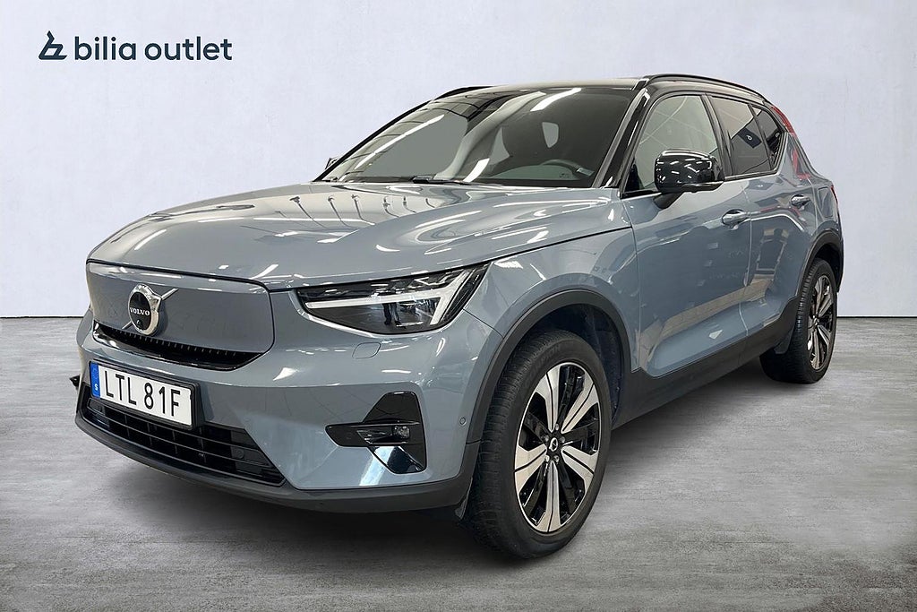 Volvo XC40 Recharge Twin Ultimate 408hk Värmepump 360° Pano Drag