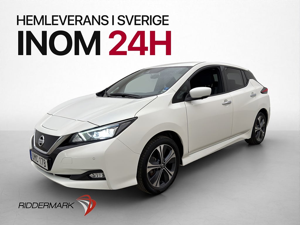 Nissan Leaf e+ 217hk 62 kWh Tekna BOSE 360° Rattvärme MOMS