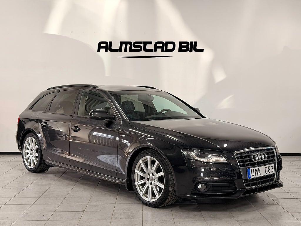 Audi A4 Avant 2.0 TFSI 180hk S Line 1 Ägare Komplett historik
