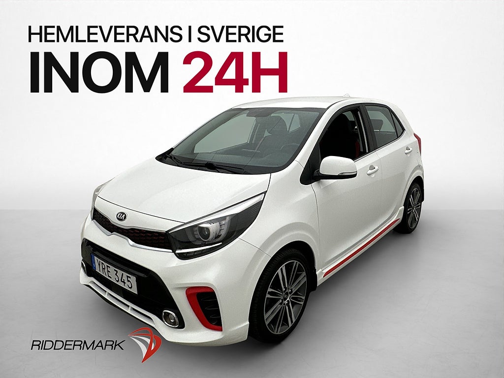 Kia Picanto 1.0 Kamera Carplay Endast 0,51l/mil ISOFIX