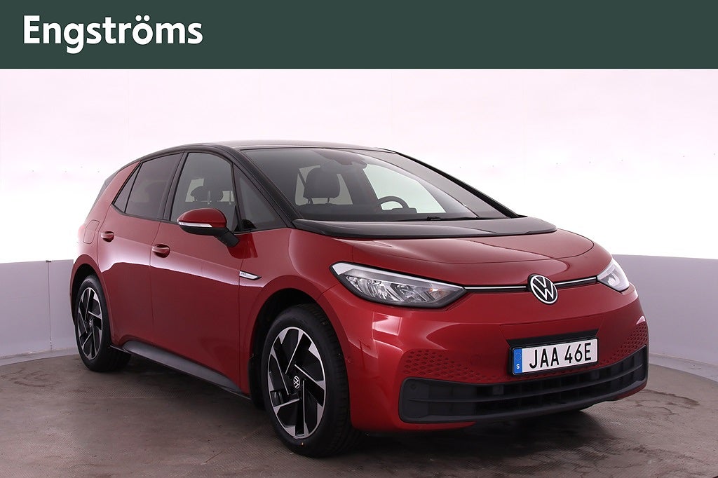 Volkswagen ID.3 Pro Performance 204Hk backkamera/Assistanspaket