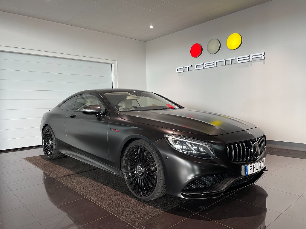 Mercedes-Benz S63 AMG 4M Coupé AMG 22"Vossen Nightvision Burmester