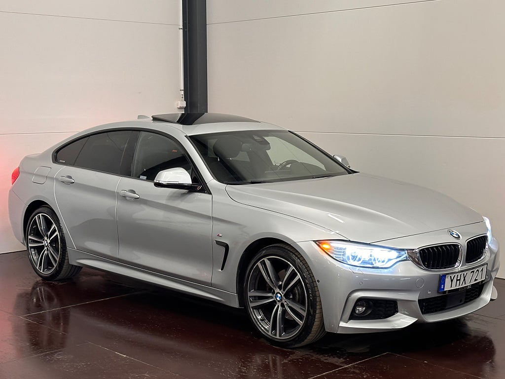 BMW 430 D XDRIVE GRAN COUPÉ 258HK MSPORT H/K HUD TAKLUCKA SEUTR