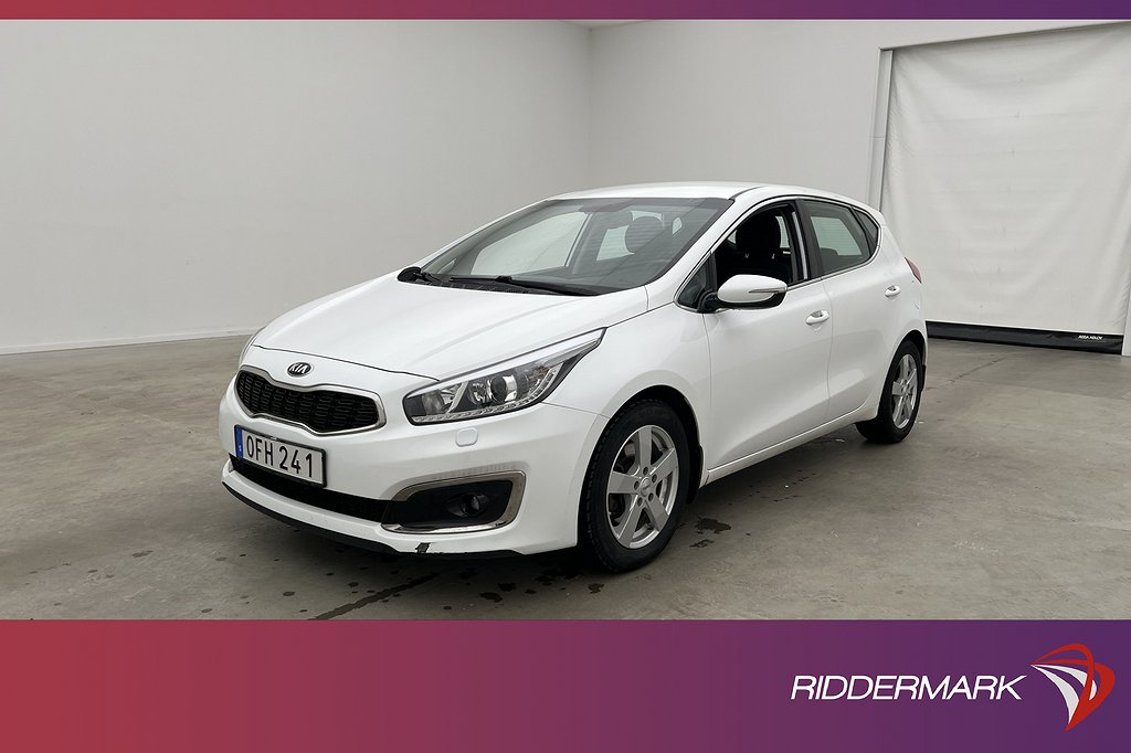 Kia Cee´d 1.6 CRDi 136hk Rattvärme P-Sensorer 0,44l/Mil