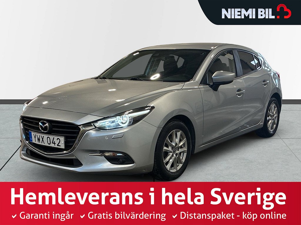 Mazda 3 Sport 2.0 SKYACTIV-G Navi Psens Kamkedja Keyless S&V