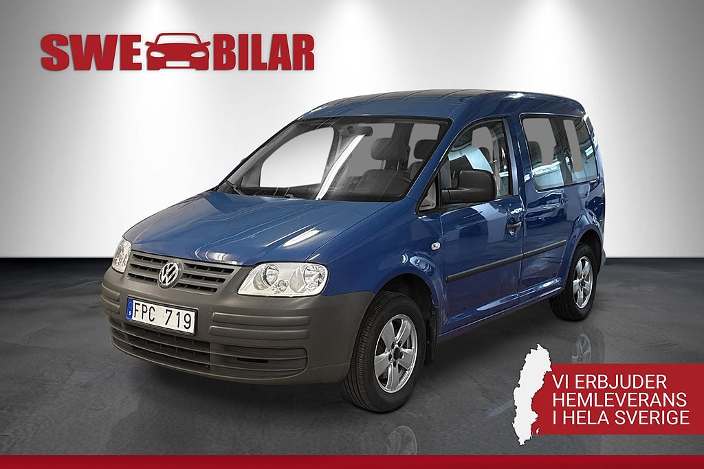 Volkswagen Caddy Skåpbil 2.0 EcoFuel 5-Sits FULLSERVAD