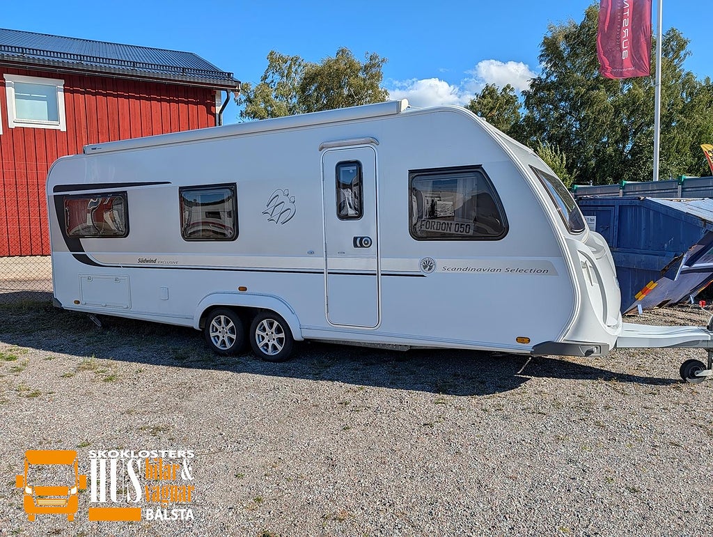 Knaus 650 Südwind Exclusive Scandinavia Alde Solcell 180W Förtält