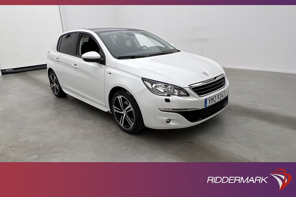 Peugeot 308 1.2 e-THP 130hk Style Pano Kamera Navi Välservad