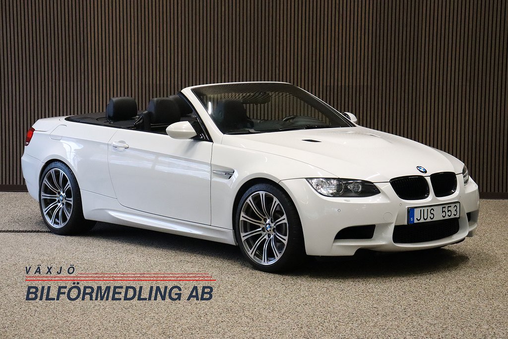 BMW M3 Convertible Svensksåld 