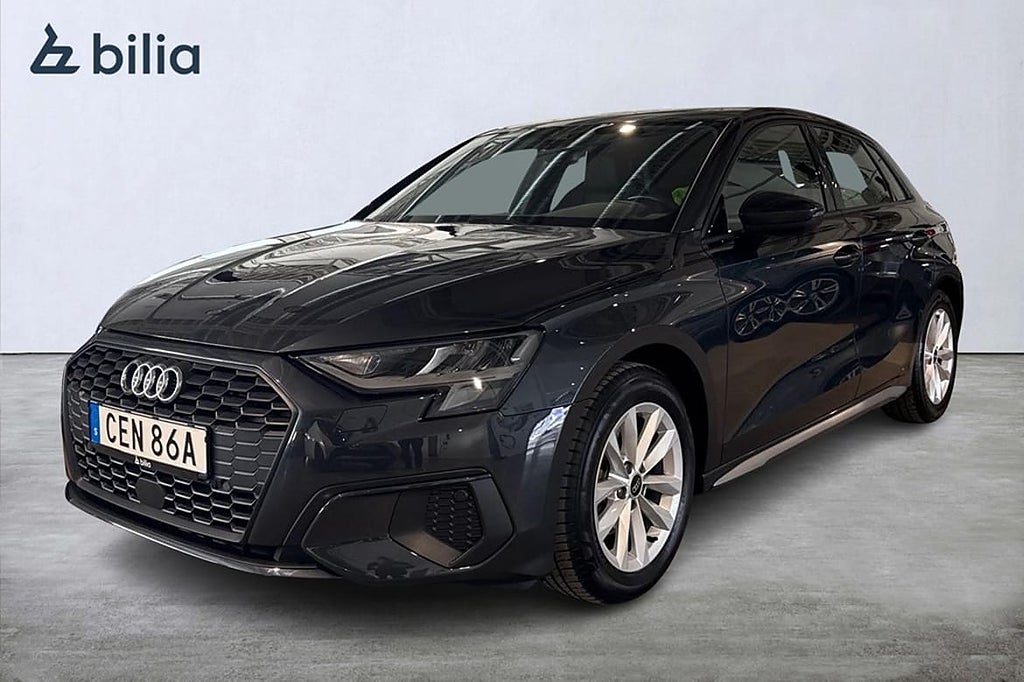 Audi A3 Sportback 35 TFSI S Tronic, 150hk/P-sensor bak/Proline