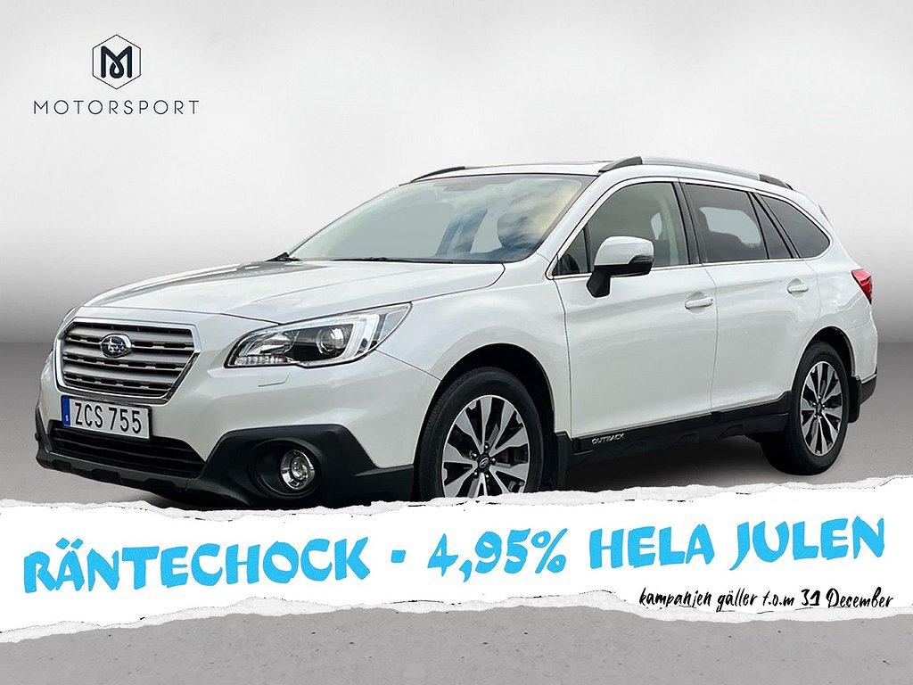 Subaru Outback 2.0d 4WD Aut Summit M-värmare NAVI Dragkrok