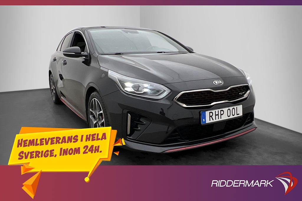 Kia ProCee'd 1.6 T-GDI GT-Line Värm Pano JBL Kamera CarPlay