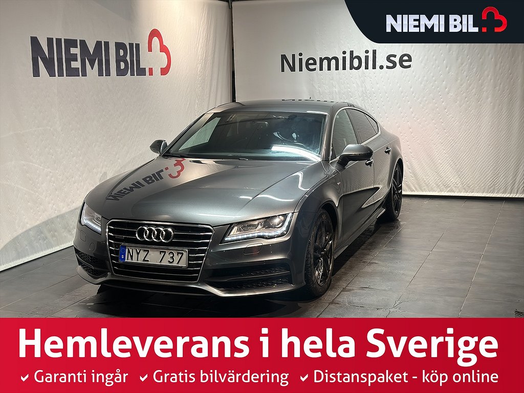 Audi A7 Sportback 3.0 TDI V6 quattro Dvärm/Drag/MoK/S-Line