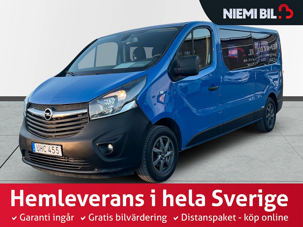 Opel Vivaro 2.9t 1.6 CDTI 9-seater Heater Camera Tow S&V tires