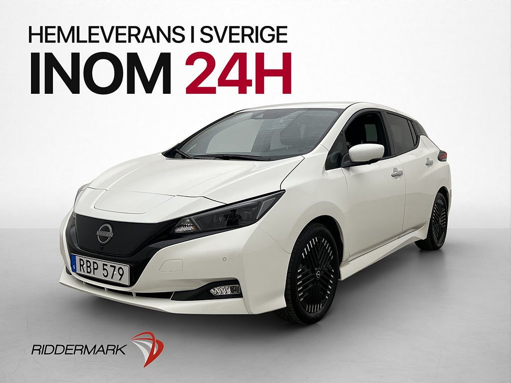 Nissan Leaf 150hk N-Connecta Navi 360° Värmepump Moms