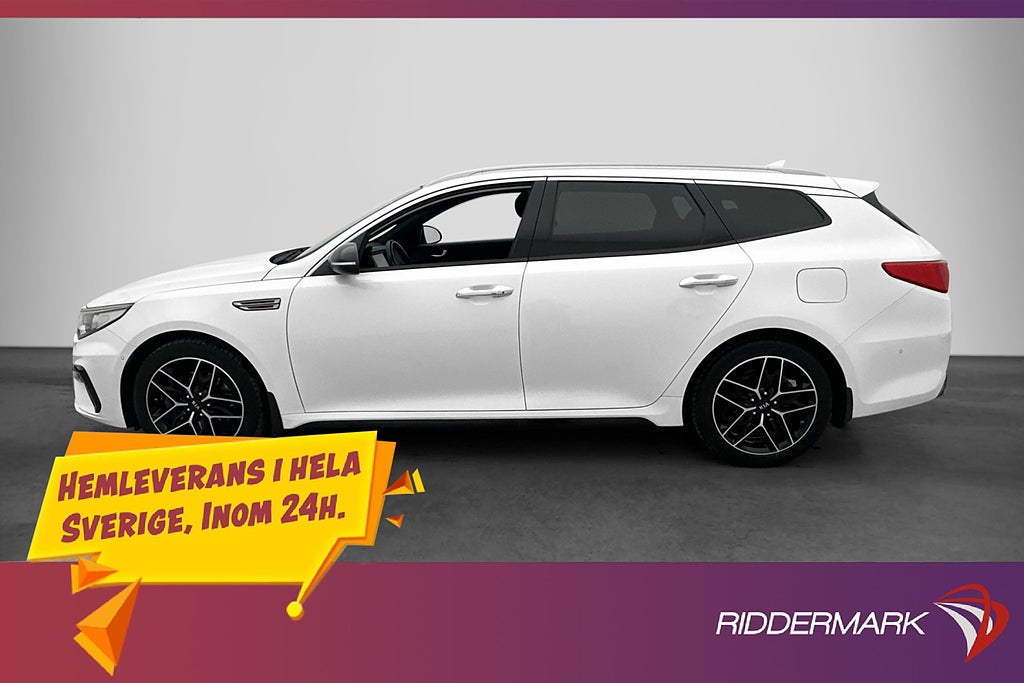 Kia Optima T-GDI GT-Line Plus Pano Skinn H/K Kamera 180hk