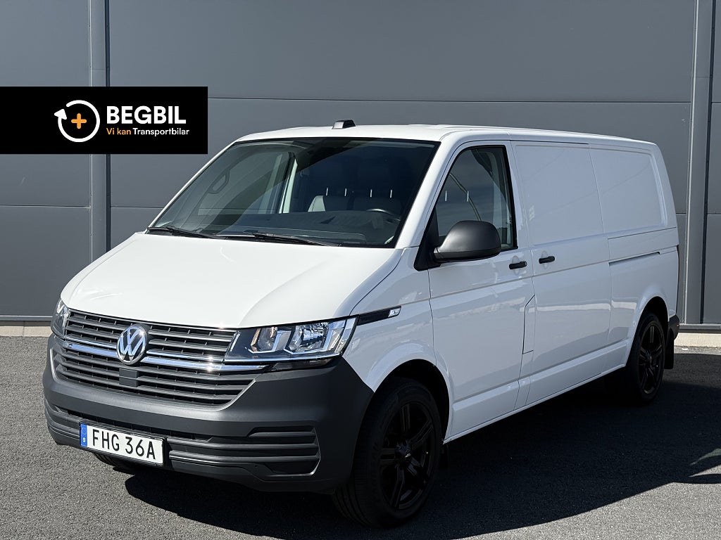 Volkswagen Transporter  2.0 TDI Aut/Leasbar/Drag/2x Sidodörr/Långa modellen