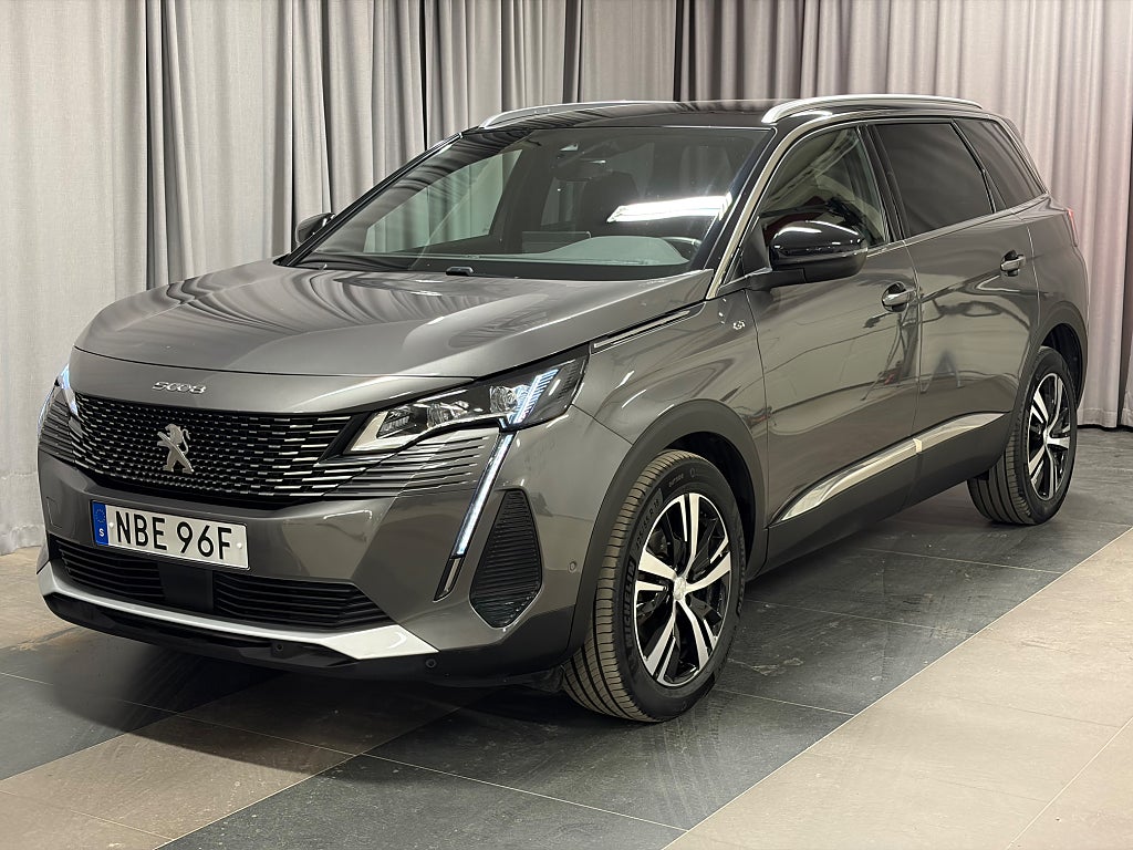 Peugeot 5008 GT PT AUT 7-sits Motoriserad bagagelucka Vinterhjul