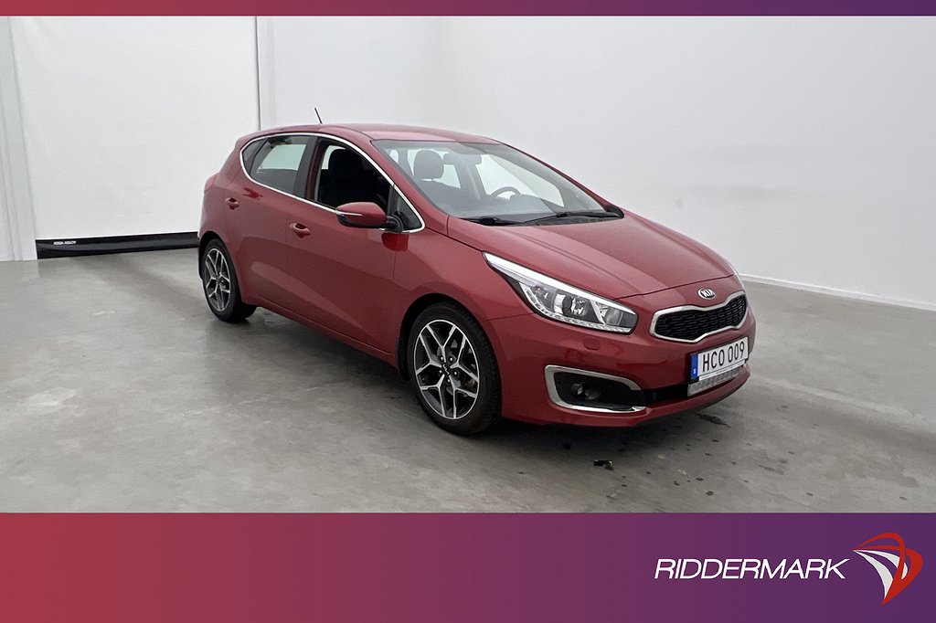 Kia Cee´d 1.6 GDI 135hk Komfort Värmare Rattvärme Farthållare